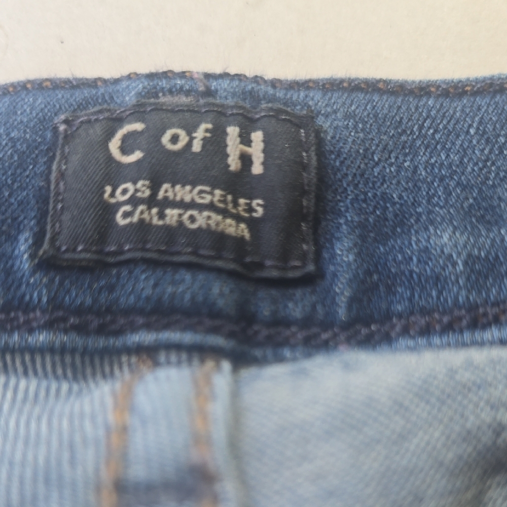 Citizens Of Humanity Dark Blue Straight Leg Jeans - Picture 2 of 4